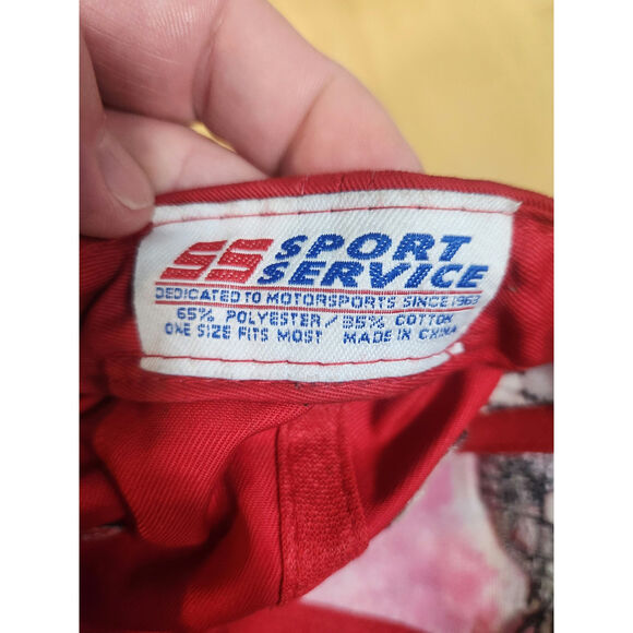 Vintage 90s NHRA Budweiser Kenny Bernstein Snapback hat - Picture 6 of 6